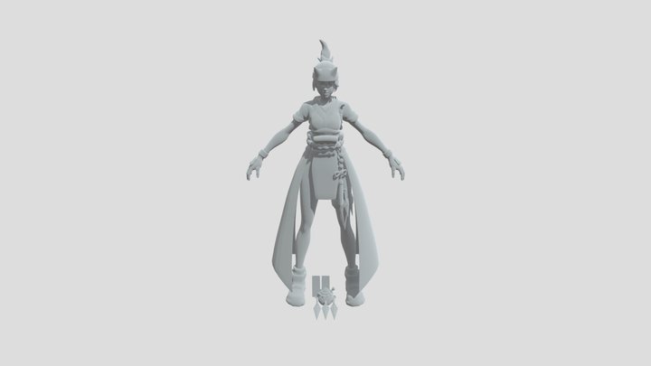 Kiriko 3D Model