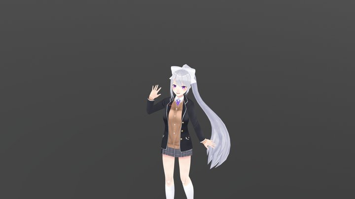 樋口楓 3D Model