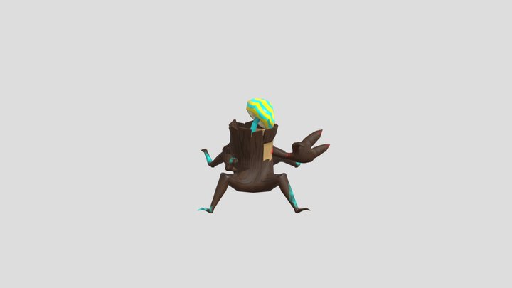 Oaken - Tree enemy 3D Model