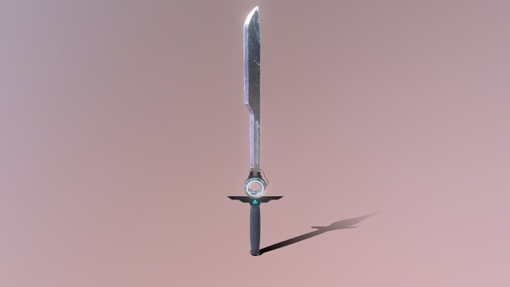 Sci Fi Sword 3D Model
