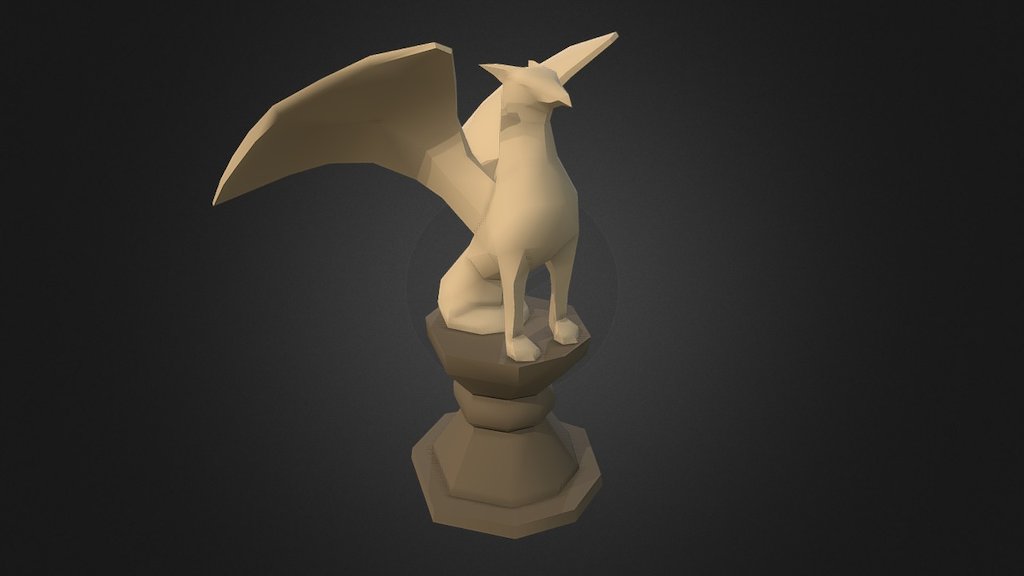 griffin statue
