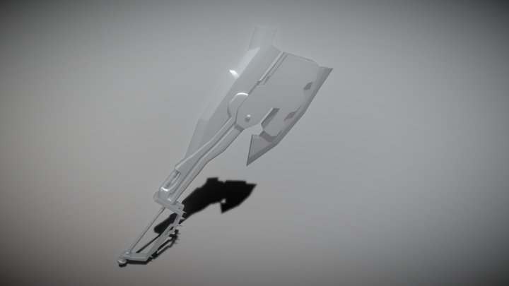 Monster Hunter Switch Axe 3D Model