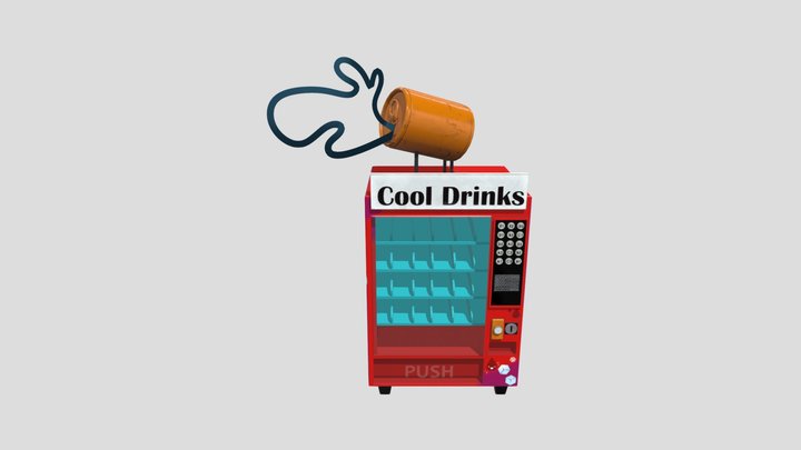 Vending Machine 3D Model