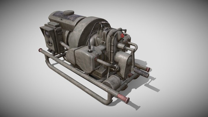 Generator WG3000 3D Model