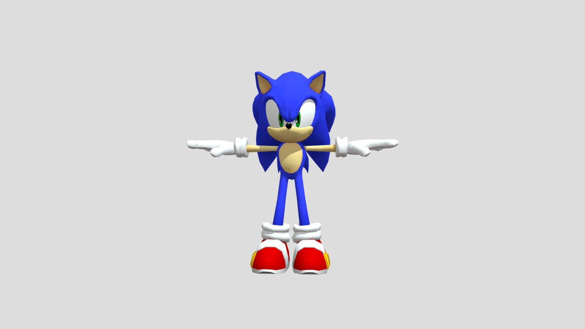 Mobile - Sonic Dash - Super Sonic (Movie) - The Models Resource