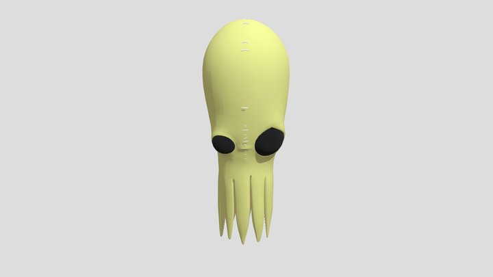 Fantasy octopus 3D Model