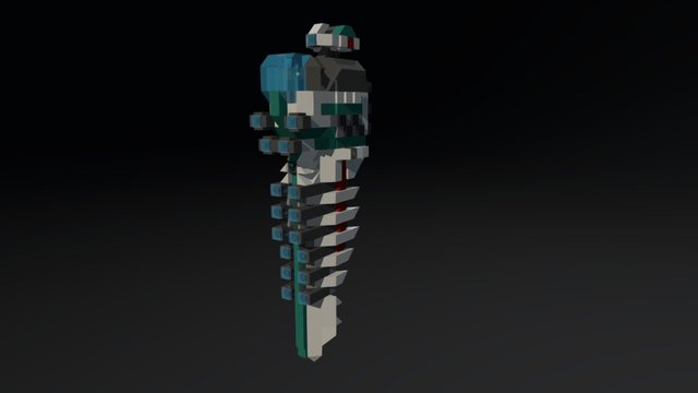 GI Pinhead Field Interceptor 3D Model