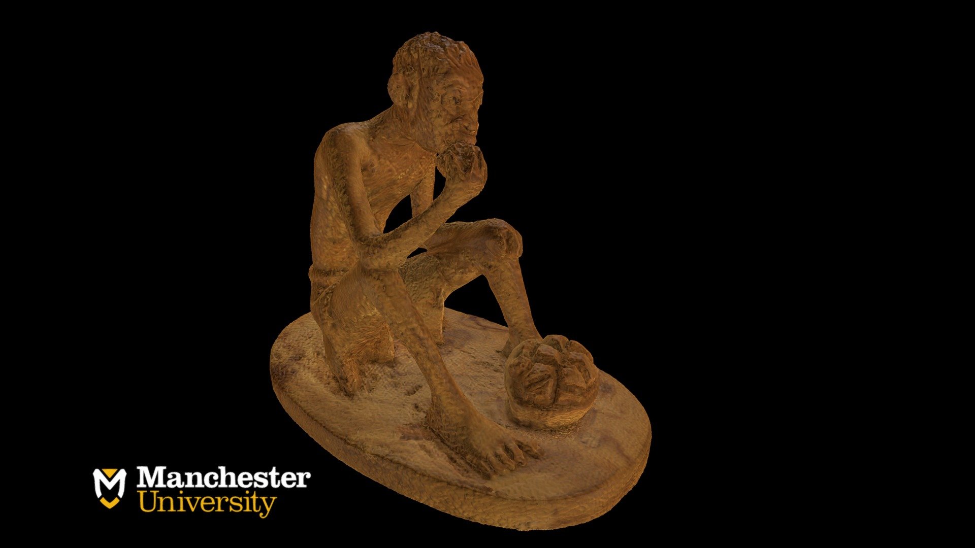 Thorn Carving – Man Eating