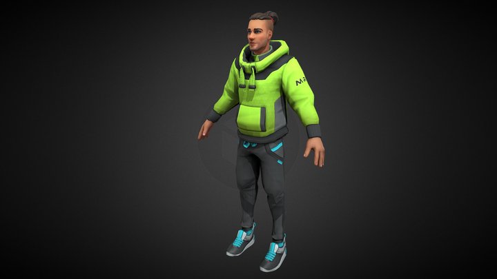Mikey - miniroyale.io - (Rigged) 3D Model