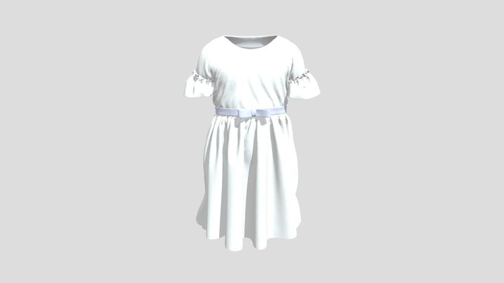 Girl_Dress 3D Model
