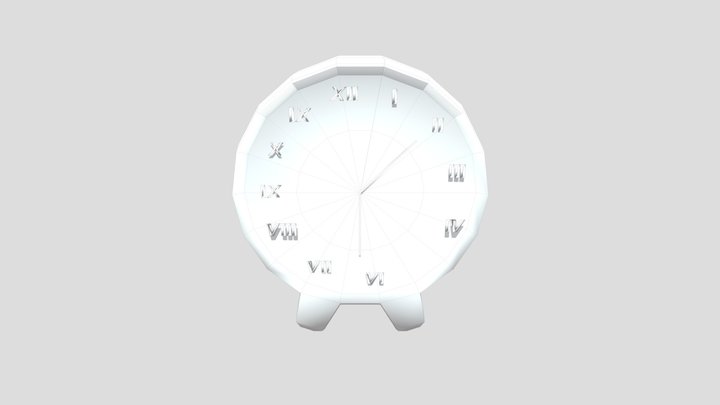 clock2 3D Model