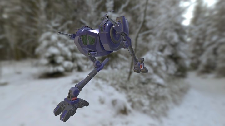 Locust 3D Model