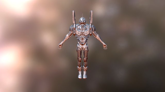 Evangelion 33 01 3D Model