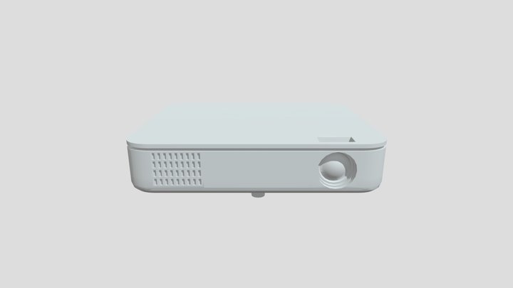 Projector WIP 3D Model