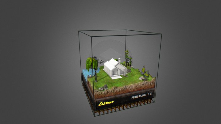 Landscape_1x1 3D Model