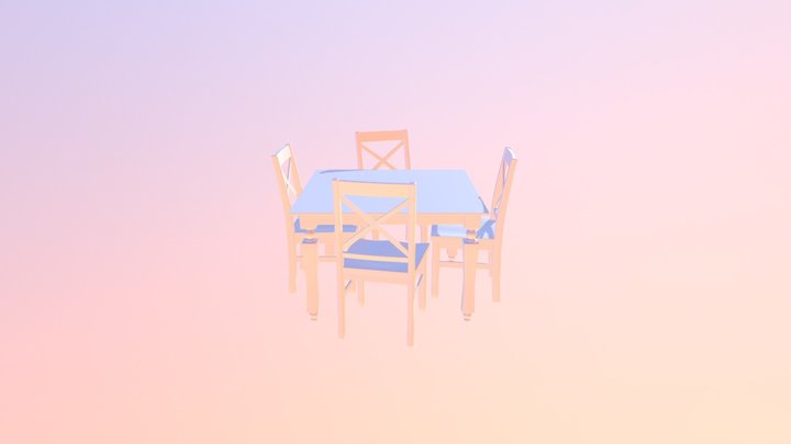 Week1 Table 3D Model