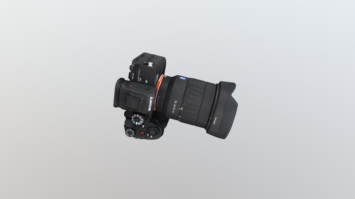 Sony A7S3 3D Model