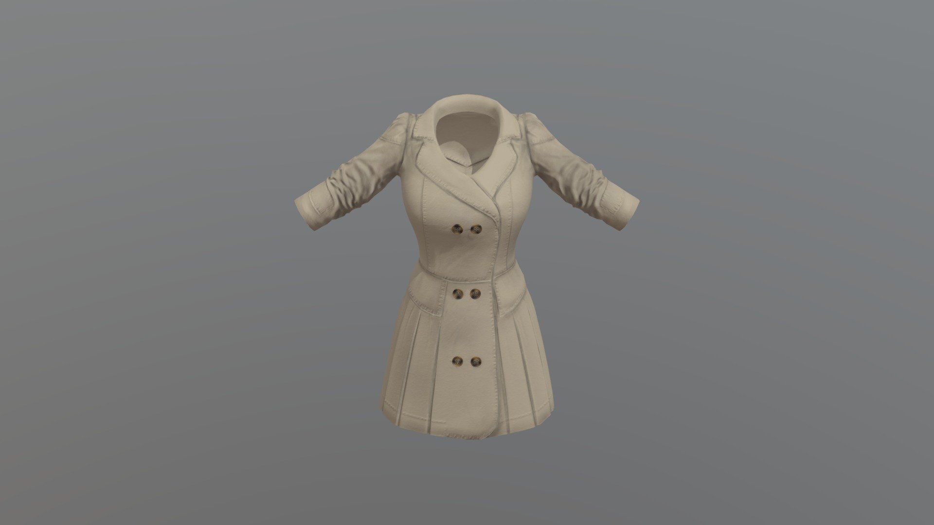 Tan Woman's Coat