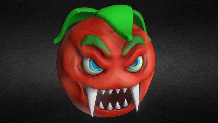 Killer Tomato - Donkey Kong 64 Enemy Sculpt