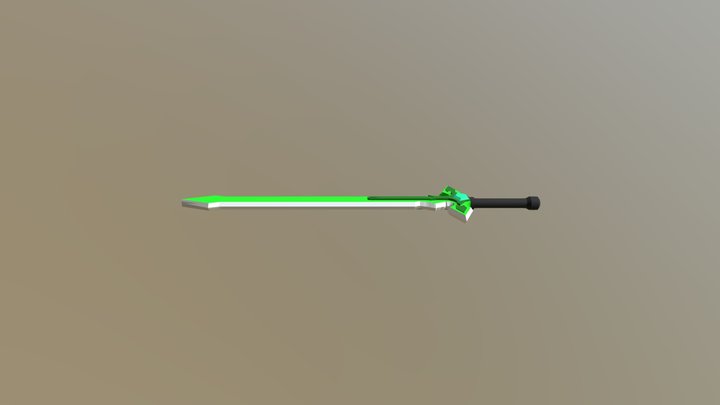 Sao Sword 1 0 3D Model
