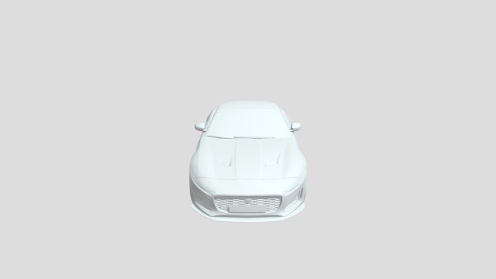 Jaguar F- Type R Dynamic Convertible 2021 – Modello 3D gratuito STL