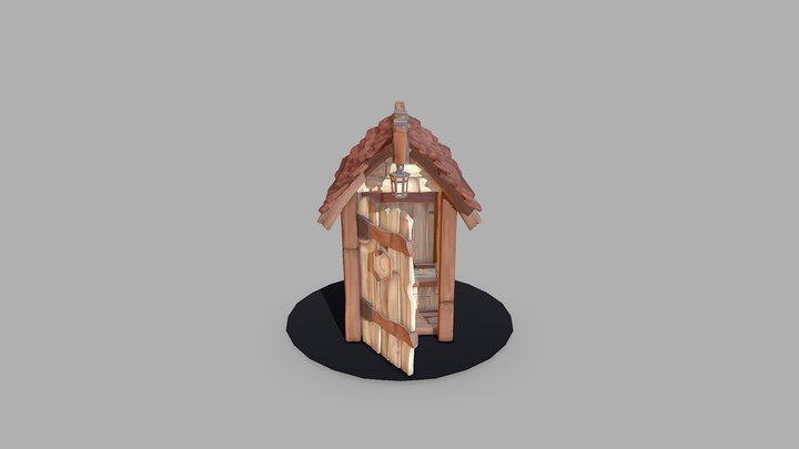 Out House 3D Model