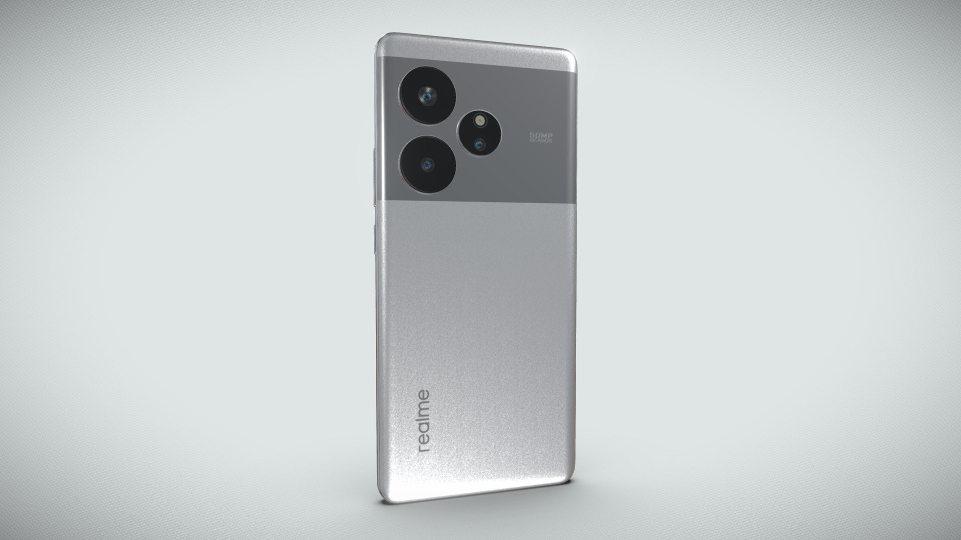 Realme GT 6 Fluid Silver - 3D model by ShaunBr (@ShaunBr) [e3141cb]