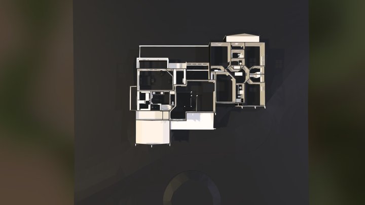 Mullen, 2nd Flr Overview, 05/26/2017 3D Model