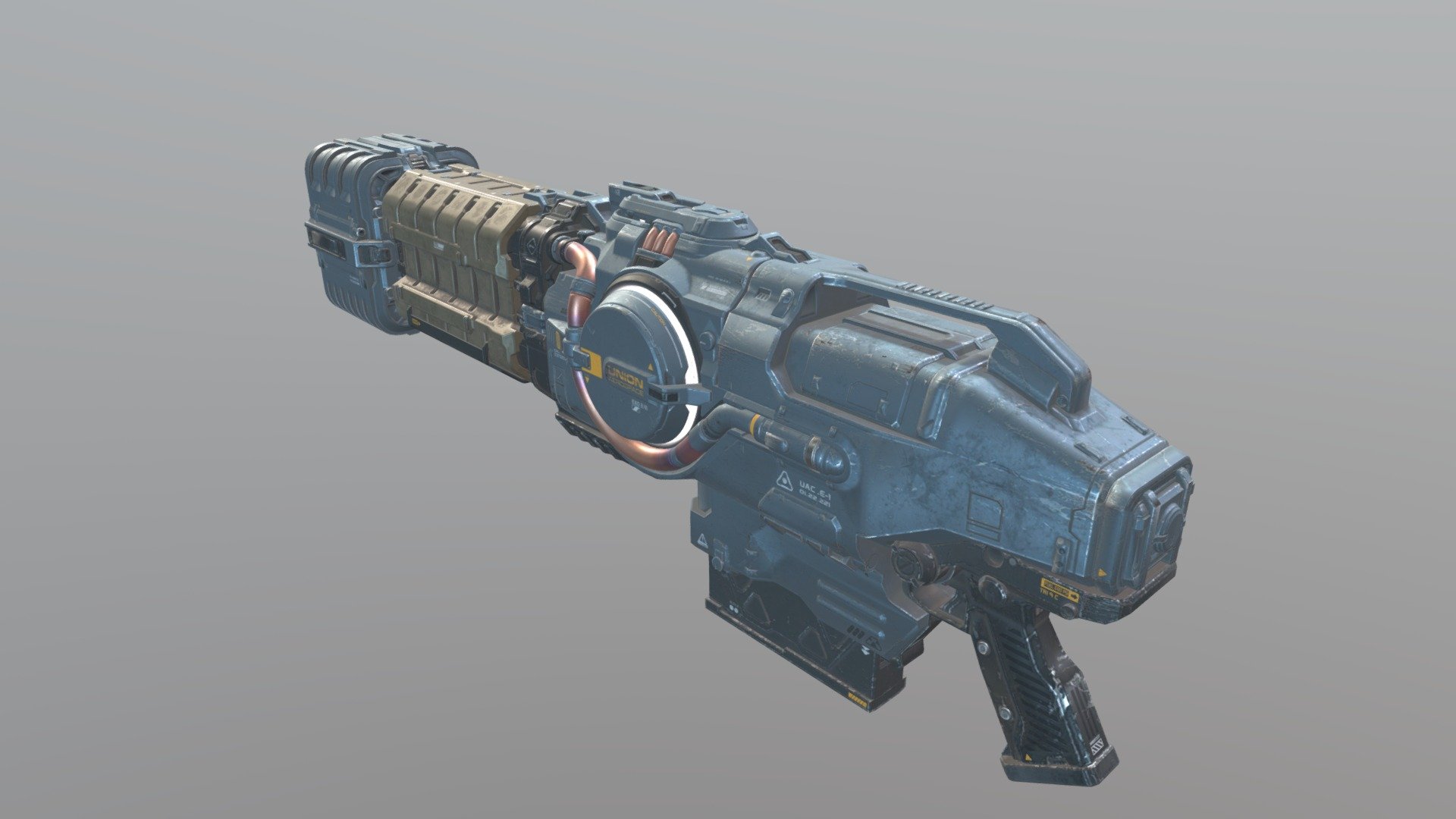 Doom eternal plasma rifle - Download Free 3D model by Chenchanchong ...