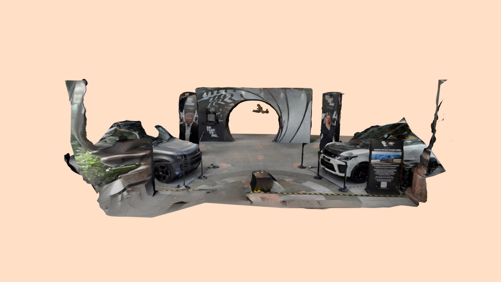No Time To Die Land Rover Photogrammetry