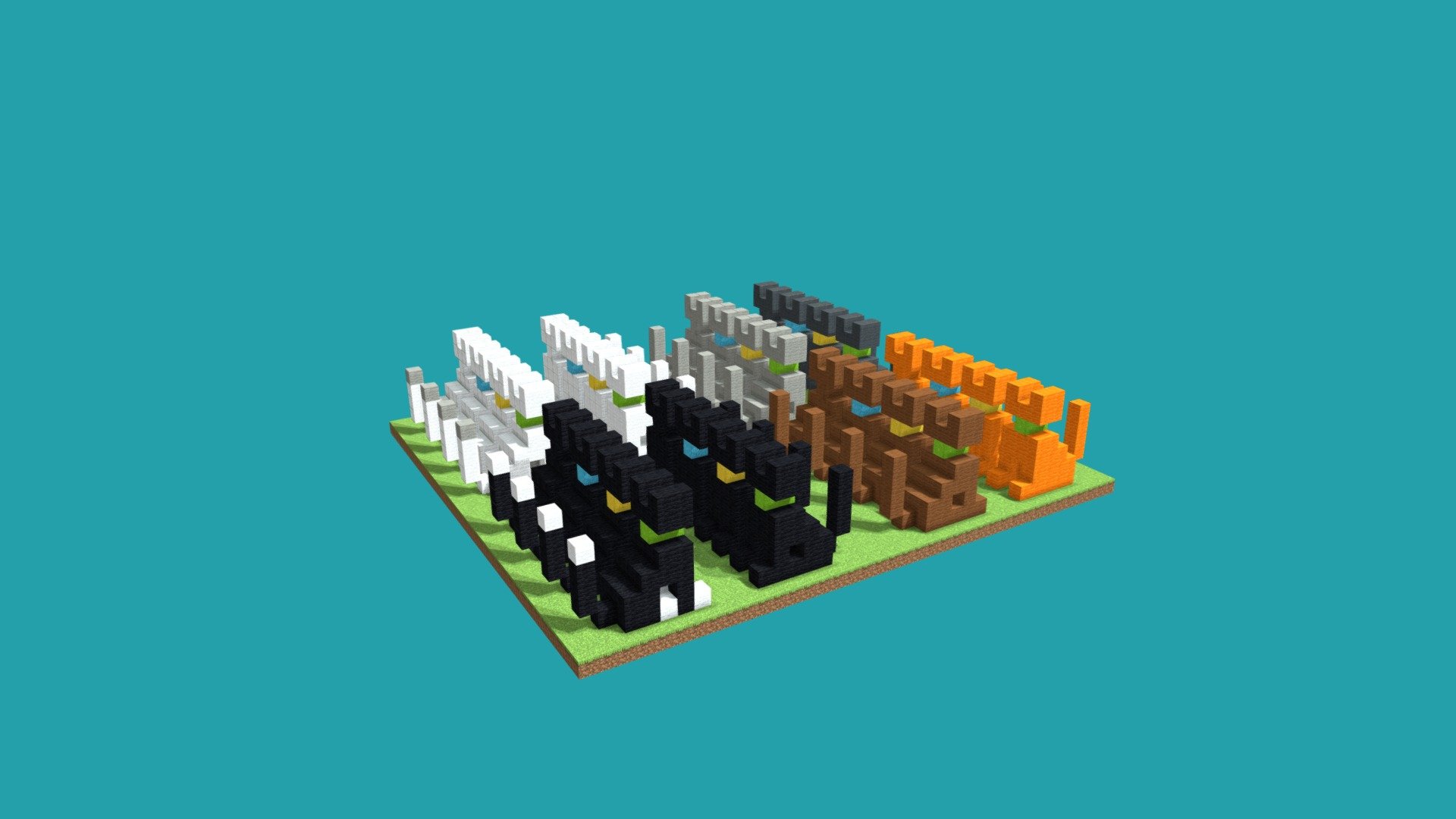 set of cats