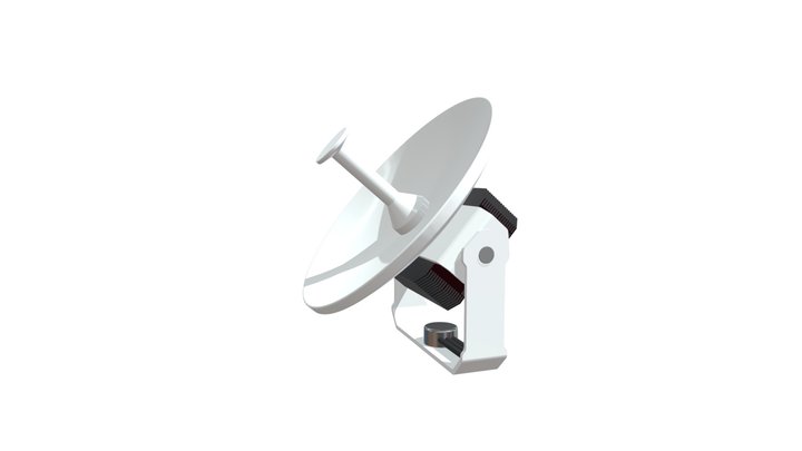MicroWave Antenna 3D Model