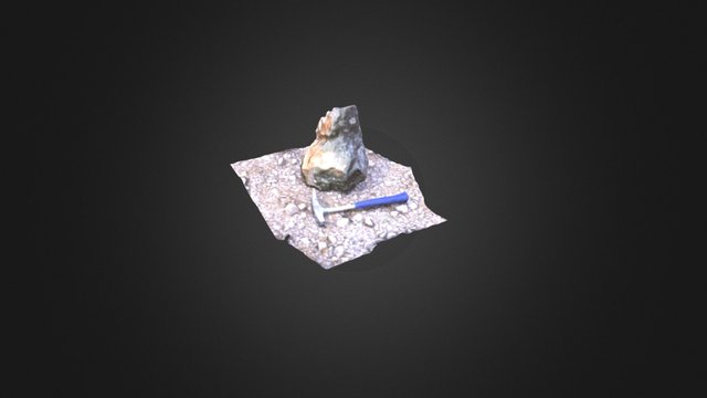 Small Rock block 3D Model