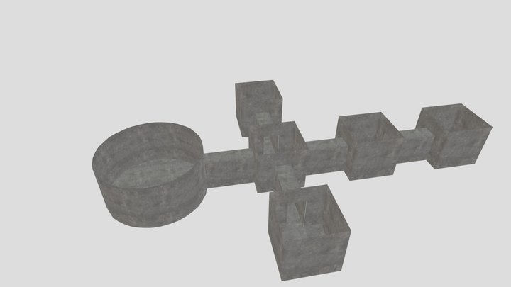 gebouwtje 3D Model