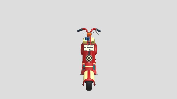 Mitsubishi Silver Pigeon draft 3D Model