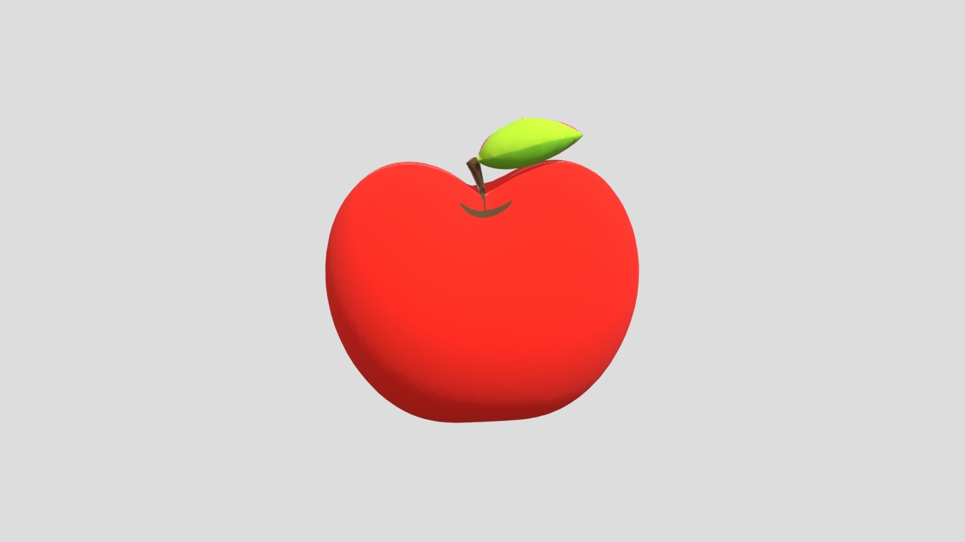 Apple - Download Free 3D model by hannkomaki [e317385] - Sketchfab