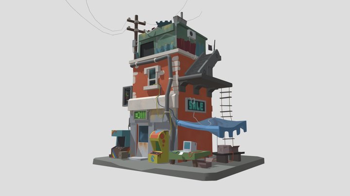 First 3D Model building 3D Model