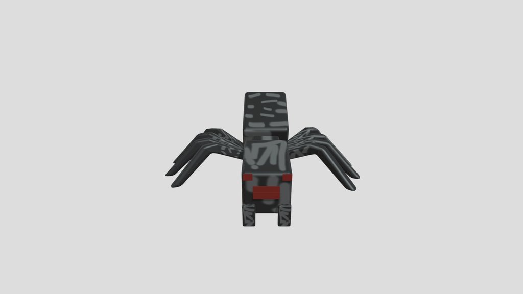 Realsitic Minecraft Spider