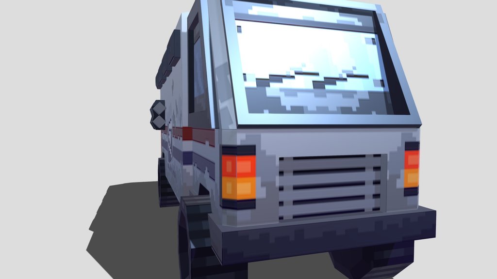 USPS Militarized van