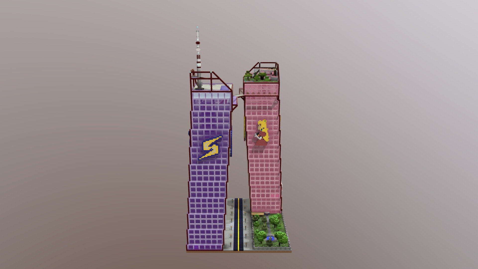 Toadstool Tower and Brinstar Heights - LM City