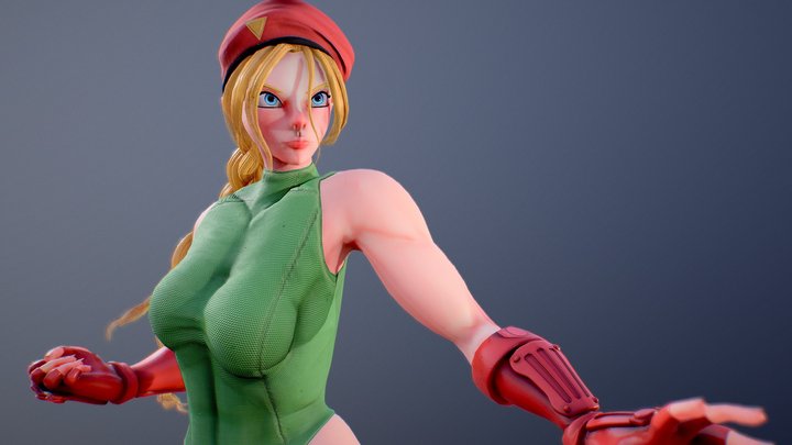 Cammy White Street Fighter 6 No textures | 3D model