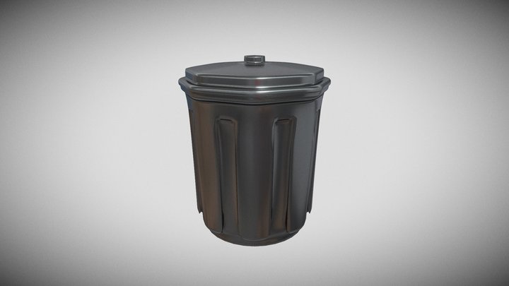 Garbage bin 3D Model