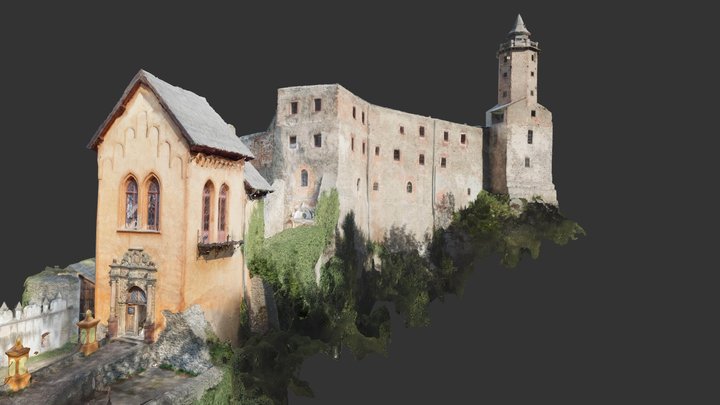 Zamek Grodno (wersja wstępna/under development) 3D Model