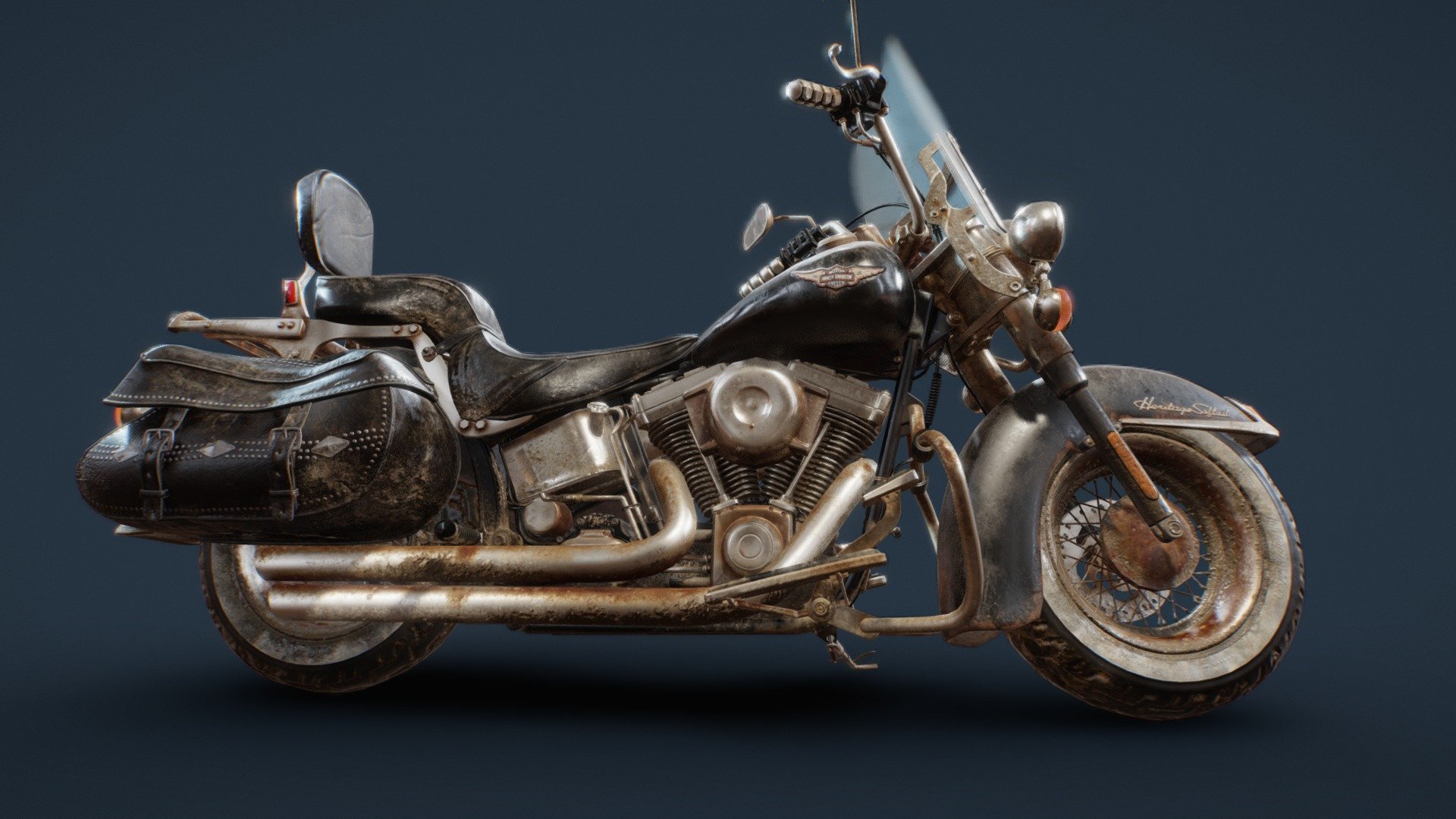 Harley Davidson Heritage Softail Model