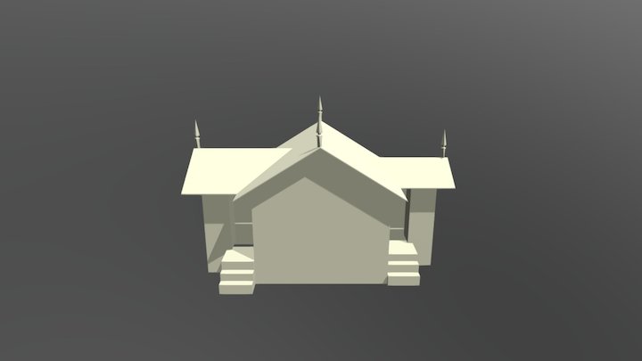 Storage Building South 3D Model
