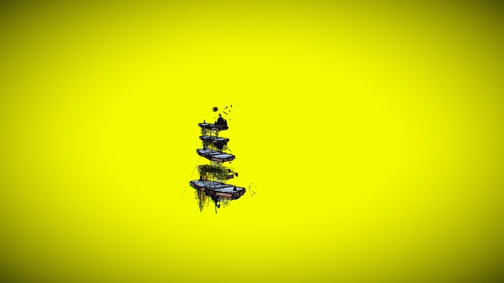 liefdes plein 3D Model