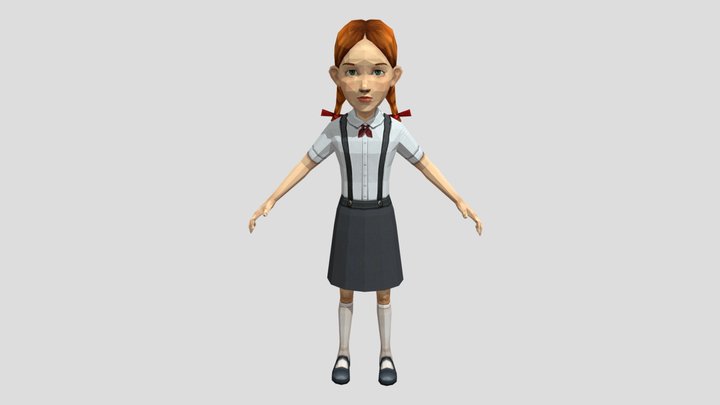 Jenny FBX 3D Model