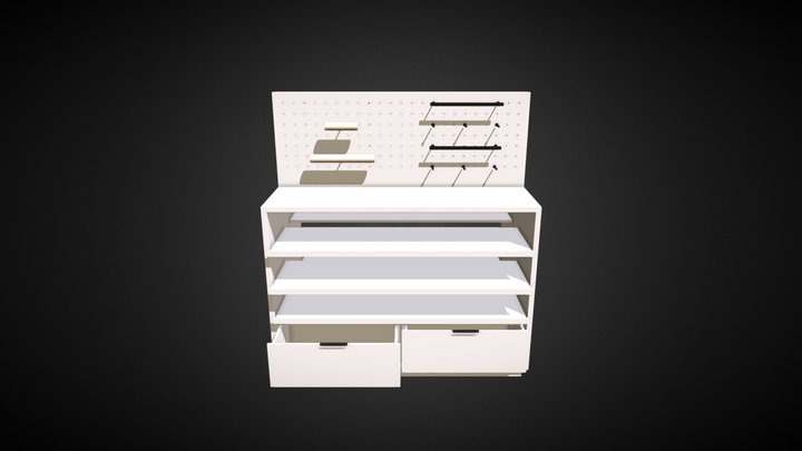 360 view ( Marc Jacobs Jewelry Table ) 3D Model