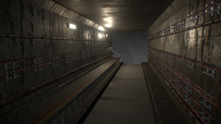 Tunnel (Singapore Metro) 3D Model