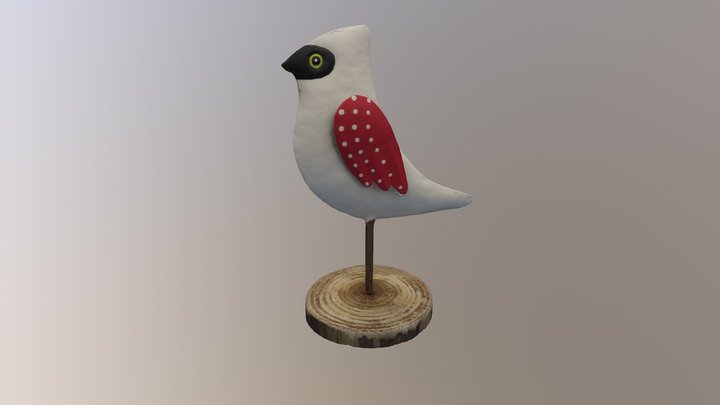 Bird Decoration 3D Model